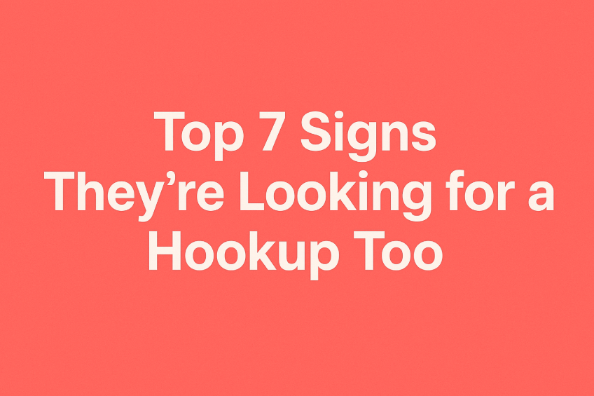 hookup signs