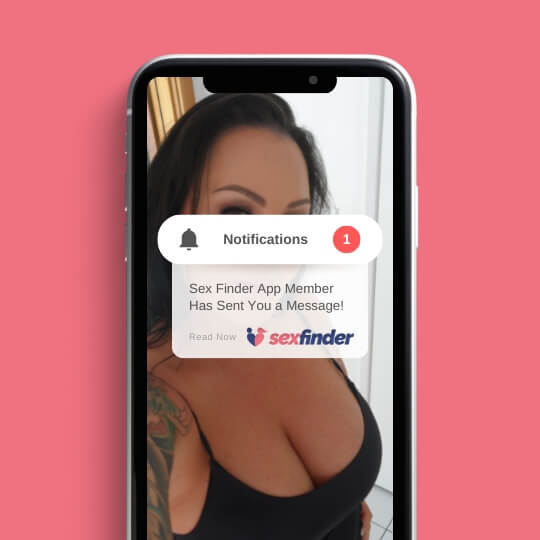fuck app user interface of girl with big breasts